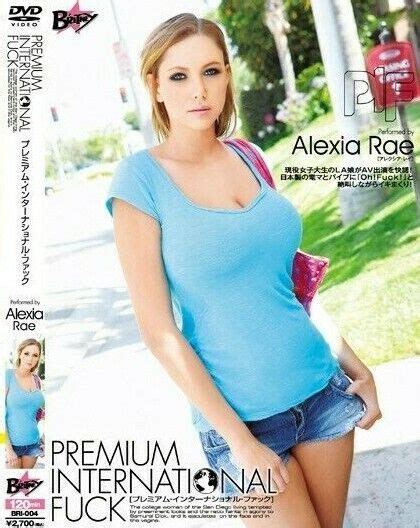 Alexia Rae Japan Release Dvd Min Rare F S With