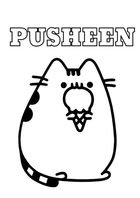 Pusheen Kolorowanki Do Druku Za Darmo RodzicielskieInspiracje Pl