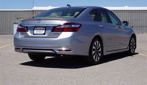 2017 Honda Accord Hybrid Touring 40698 Miles Lunar Silver Metallic 4d