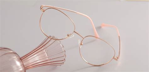 vinita oval prescription glasses rose gold women s eyeglasses payne glasses