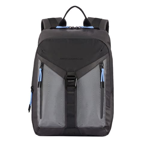 Piquadro Spike Computer Backpack Black Backpack Tas2go