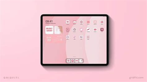 Aesthetic Ipad Home Screen Ideas And Layouts Ios 17