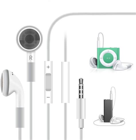 Titacute 35mm Earphones Compatible With Ipod Shuffle 3rd Generation
