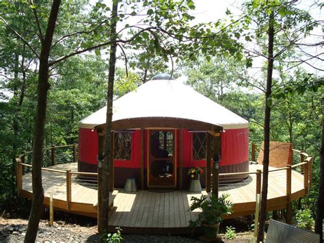 Exterior Photos Blue Ridge Yurts