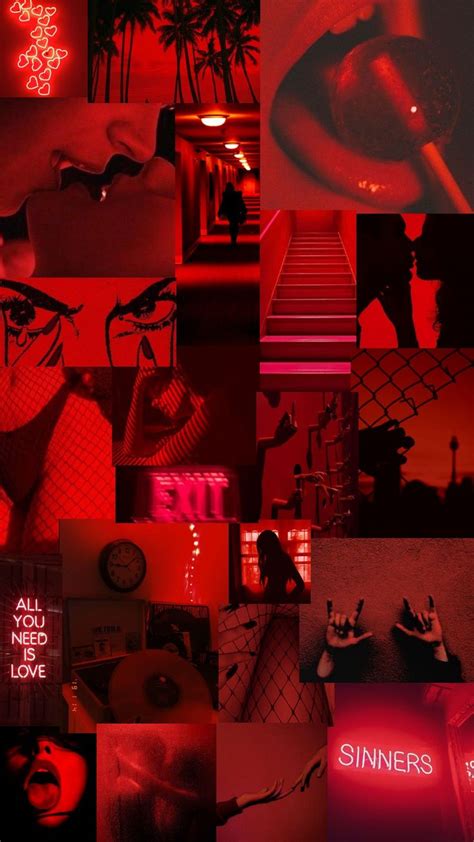 Cool Aesthetic Wallpaper Black And Red 2022