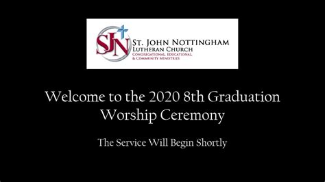 The Sjn School Graduation Ceremony Of The Class Of 2020 By St John