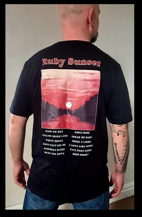 Ruby Sunset Album T Shirt Bone Broke Kings