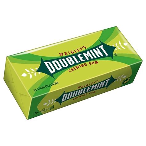 We also have wrigley's famous mints like life savers, altoids, and more. Wrigley's Doublemint Chewing Gum 5 Sticks