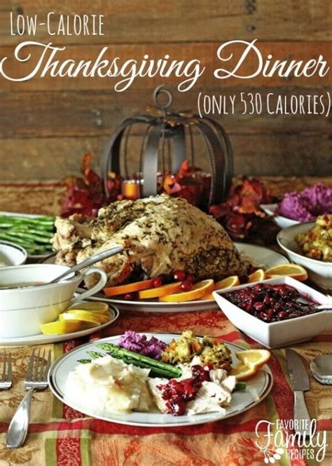 Thanksgiving dinner is full of comfort food but how many calories are in those holiday favorites, and which dishes are the best for second helpings? Low Calorie Thanksgiving Dinner | Favorite Family Recipes