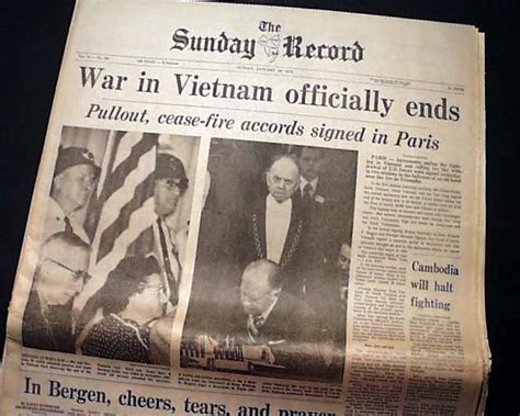 This Day In History Paris Peace Accords Signed 1973 The Burning Platform