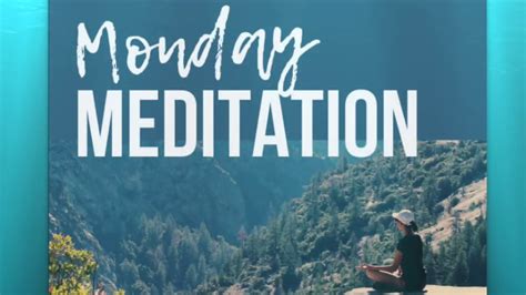 Monday Meditation Giving Generously Youtube