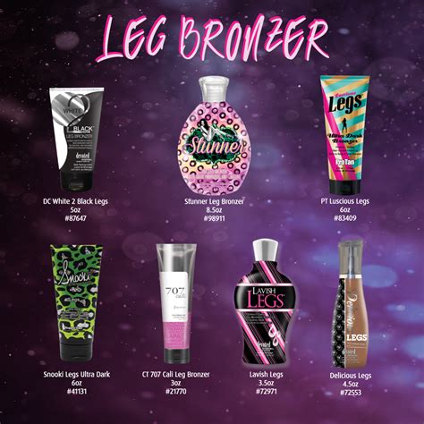 Legs Are Harder To Tan Use Of These Lotions That Have Been Formulated