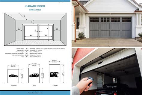 Standard Single Car Garage Door Size Home Design Ideas