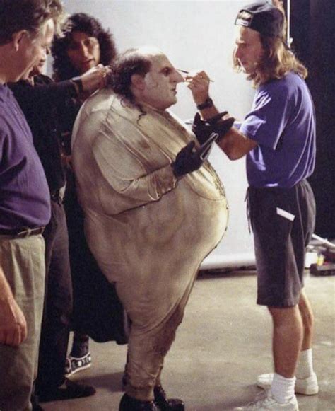 Danny Devito Becoming The Penguin On The Set Of Batman Returns R Moviesinthemaking