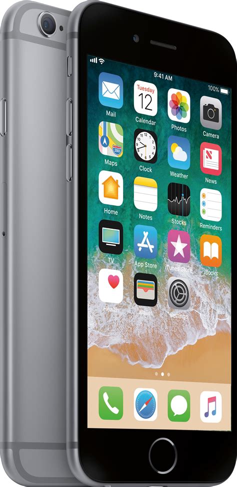Best Buy Apple Iphone 6s 128gb Space Gray Verizon Apple Sku 36