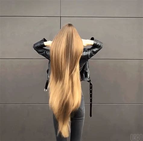 Blonde Long Hair  Find And Share On Giphy