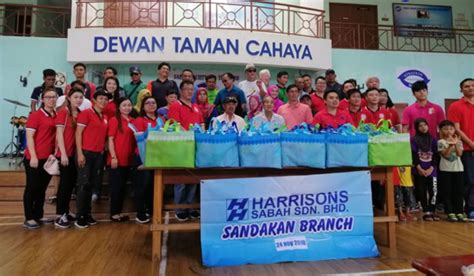 Harrisons holdings (malaysia) berhad was incorporated in malaysia under the companies act 1965 on 9th march 1990 as a private limited company under the name of jantoco trading sdn bhd and assumed its present name on 1st october 1991. Sandakan CSR Project - Dewan Taman Cahaya - Harrisons ...