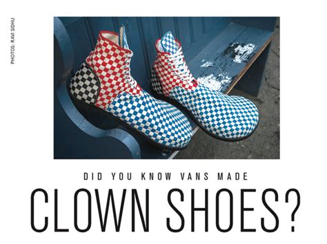 Vintage Vans Clown Shoes Made In Usa Van Doren 60s 70s 80s Off The Wall