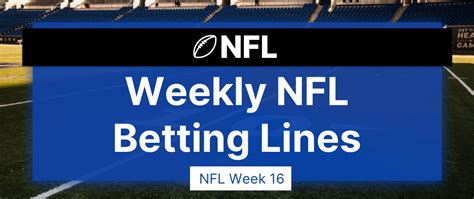 Nfl Week 16 Odds Betting Lines At Major Us Sportbook Apps Howtobet