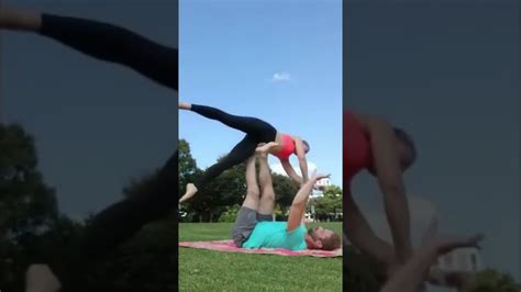 Acro Acrobatics Acroyoga Yoga Fitness Health Partner
