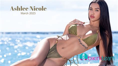 Ashlee Nicole BikiniTeam Com Model Of The Month March 2023 HD YouTube