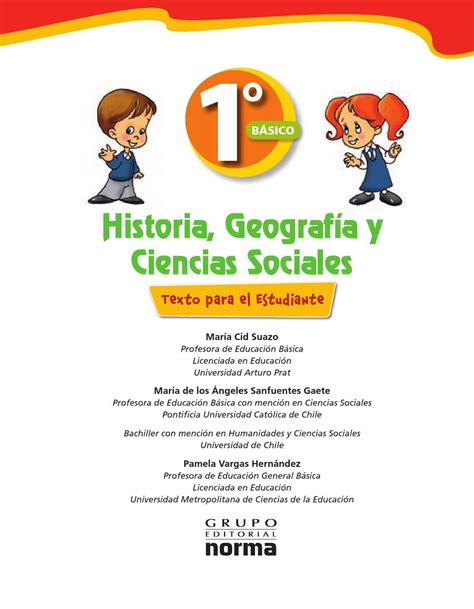 Ciencias Sociales 1º Básica Primaria Libro De Sociales Ciencias