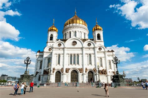 Christ Erlöser Kirche In Moskau Russland Franks Travelbox