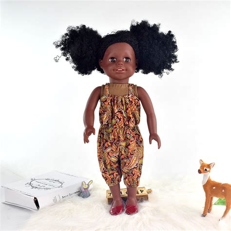 nathaniel 18 inch vinyl african american girl doll for asia market buy 18 inch dolls american