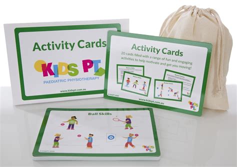 Kids Pt Large Activity Cards William Ready