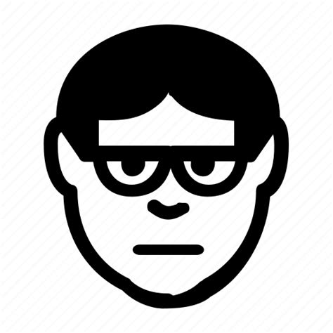 Nerd Avatar Emoticon Glasses Man Icon Download On Iconfinder