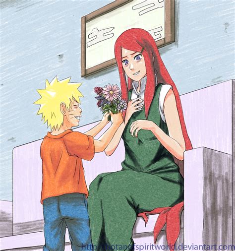 Naruto And Kushina Mothers Day By Botanofspiritworld On Deviantart