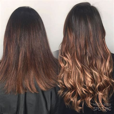 Great Lengths Extensions Rose Gold Ombré Real Human Hair Extensions