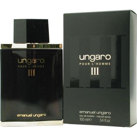 Ungaro Iii For Men Eau De Toilette Ungaro Fragrance