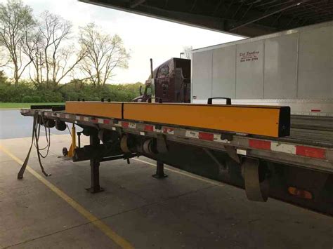 A Safe Launches Trailerkerb For Loading Flatbeds At The Dock Civil