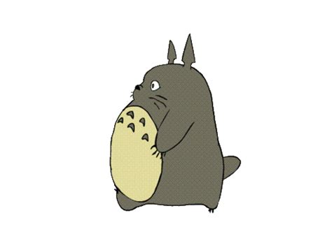 Anime Tra Nsparent Transparent Totoro Walking Across Via Tumblr