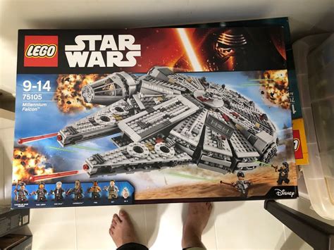 Lego Star Wars 75105 Millennium Falcon Brand New Misb Sealed Box Sales Toys And Games Bricks