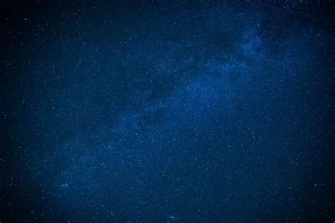 Blue Dark Night Sky With Many Stars Stock Photo By ©dovapi 125732714