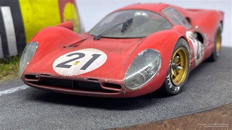 La ferrari 412p scalextric n°23 des 24 heures du mans 1967. Le Mans - Ferrari 330 P4 on Behance