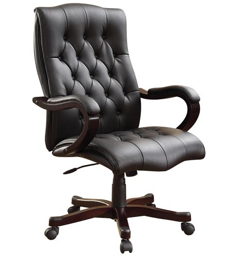 They look nice and appropriate in any corporate setting adding to the exquisiteness of a contemporary office. Executive Office Chair - Black Leather in Office Chairs