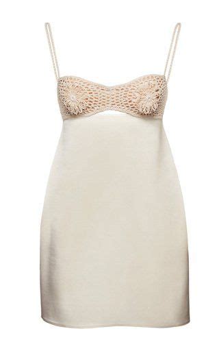 Silk Mini Dress White Mini Dress Crochet Dress Crochet Top Ibiza