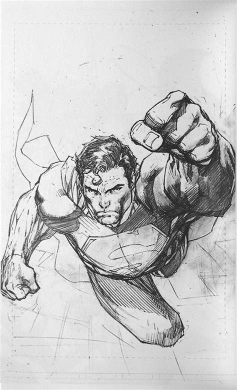 Jim Lee Superman Art Jim Lee Art Comic Drawing