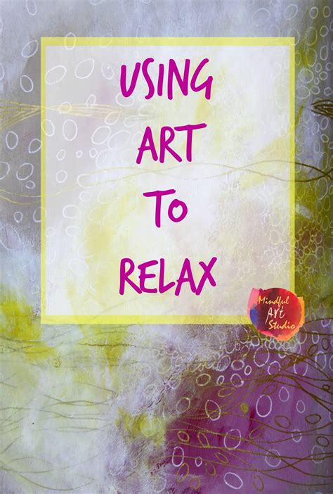 Using Art To Relax