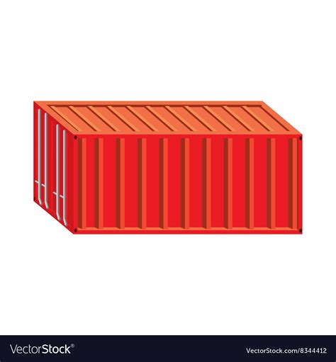 Shipping Container Cartoon