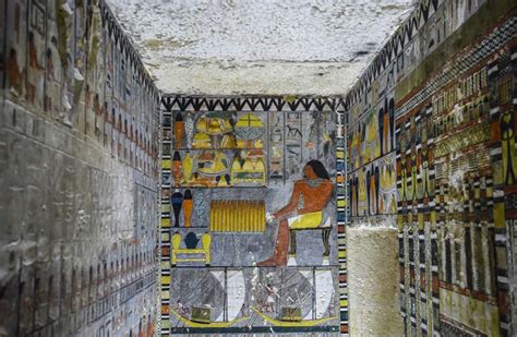 Archaeologists Uncover 4000 Year Old Colorful Tomb In Egypt