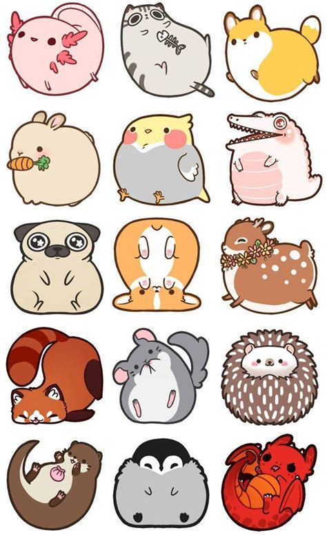 Диалоги Cute Kawaii Drawings Cute Animal Drawings Kawaii Cute Drawings