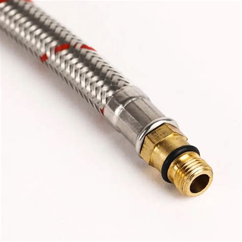 Stainless Steel 304 Flexible Braided Knitted Hose For Basin Kitchen