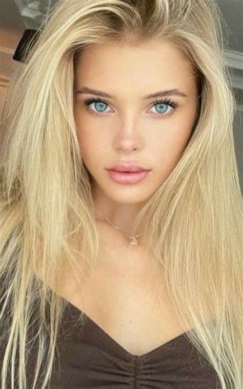 Beauté Blonde Blonde Hair Blue Eyes Blonde Beauty Hair Beauty Beautiful Lips Hair And