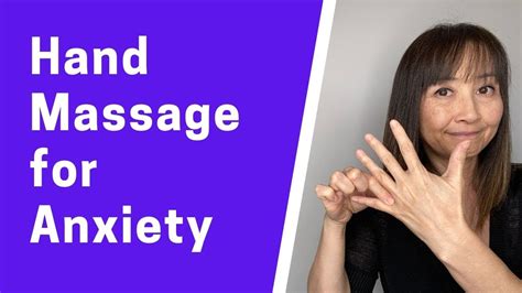 Hand Massage For Stress And Anxiety Massage Monday 495 Youtube