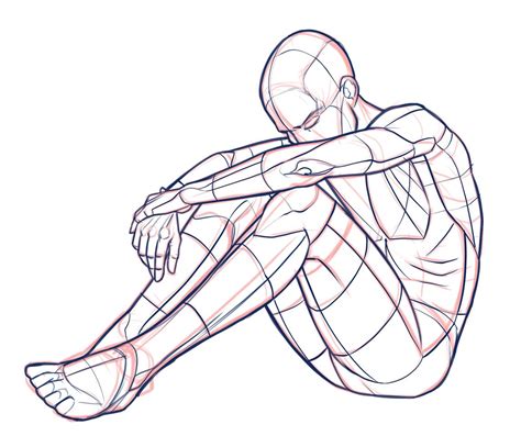 Reference Male Sitting Poses Drawing Goimages Ninja
