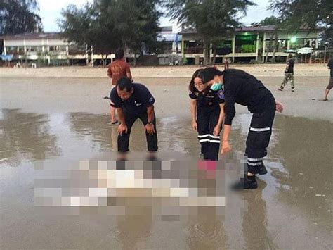 Horror On Thailand Beach As Two Headless Bodies And A Womans Head Wash